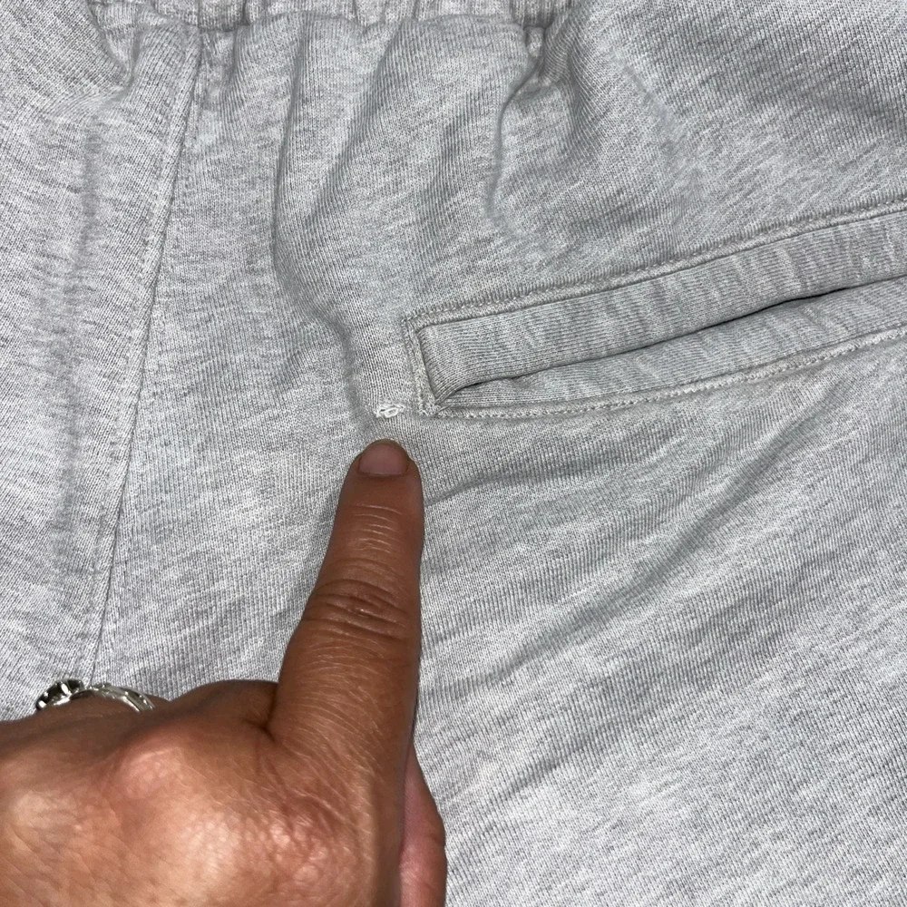 Palace Skateboards Embroidered Flower Stitch Sweatpant Gray Joggers Sz 26-31